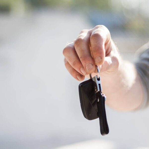 Person using a hire car for business and personal trips