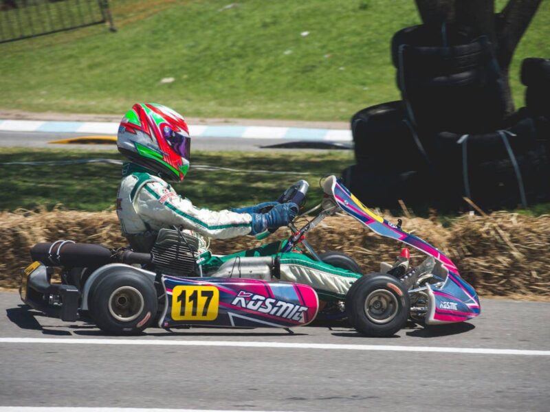 award plate with engraved motorsport event details