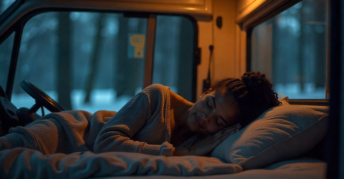 Sleeping in a car in the Netherlands