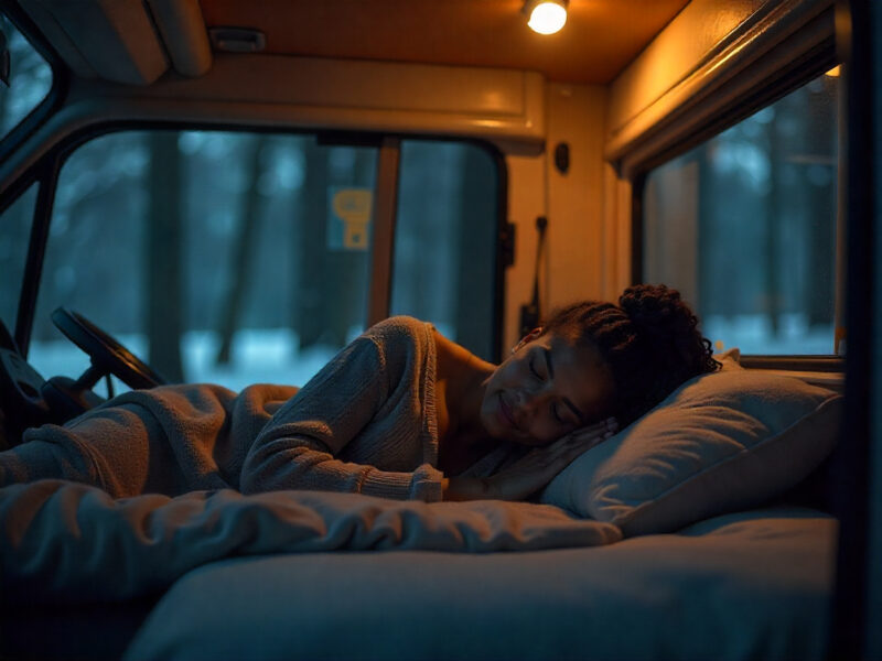 Sleeping in a car in the Netherlands