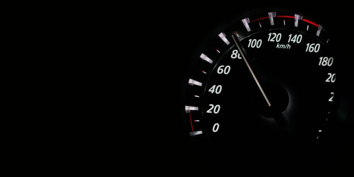 130 km per uur rijden