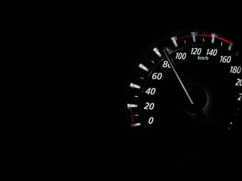 130 km per uur rijden