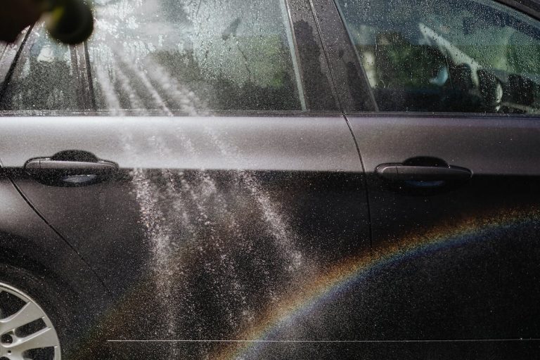 auto wassen met dreft